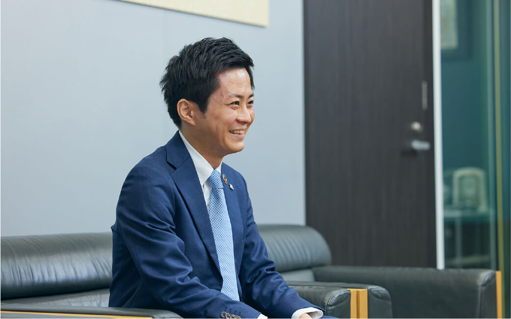 インタビュー社員写真