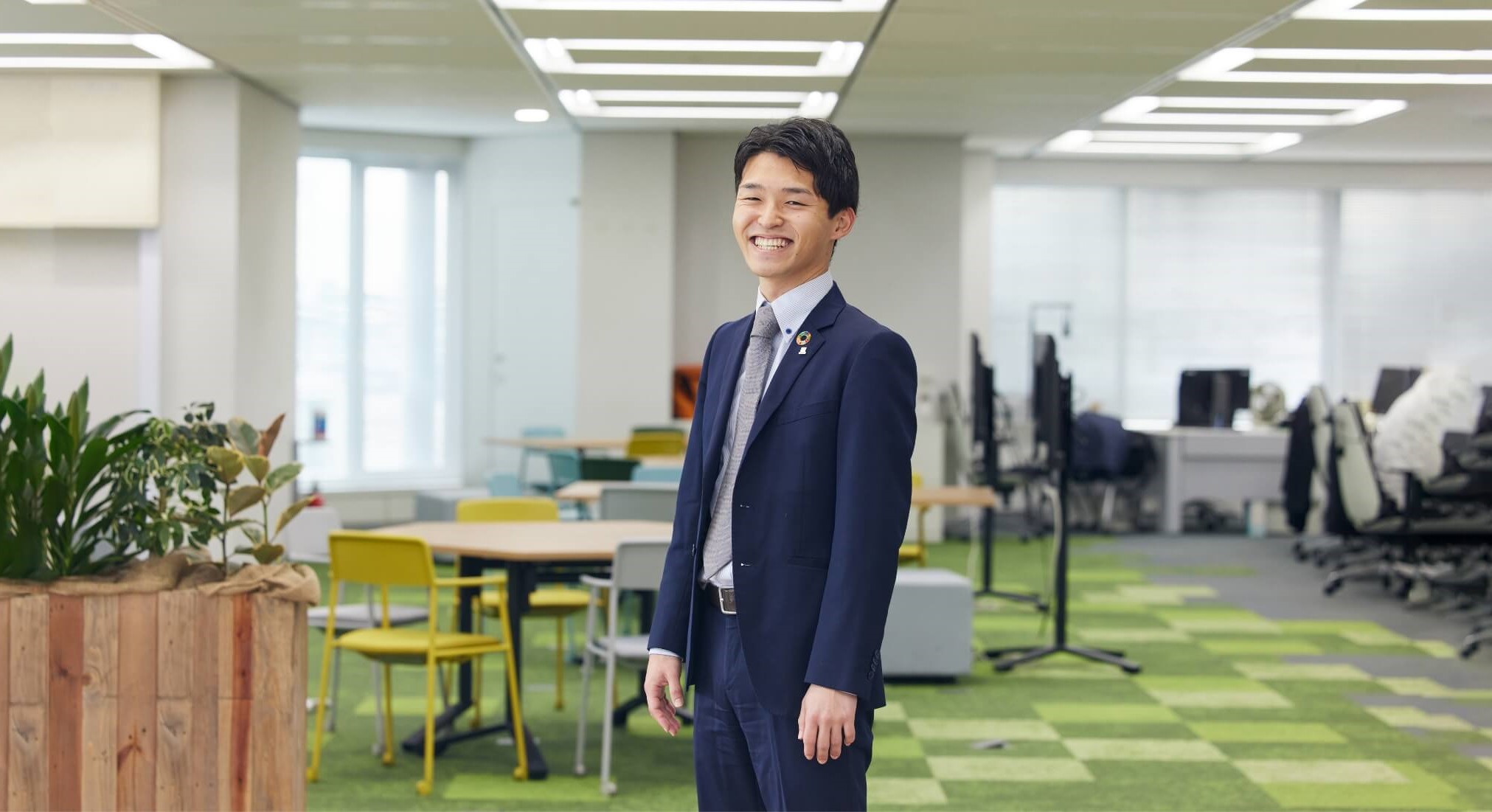 インタビュー社員写真