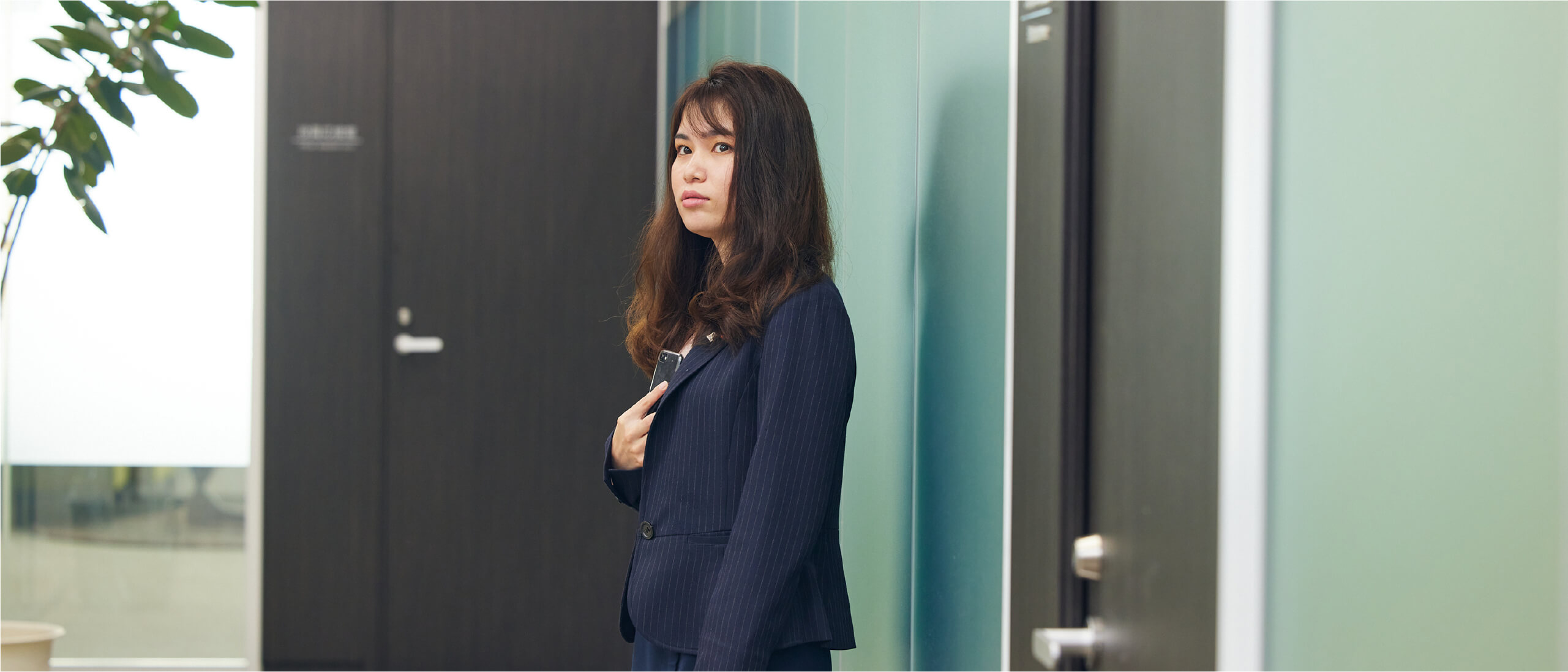 インタビュー社員写真
