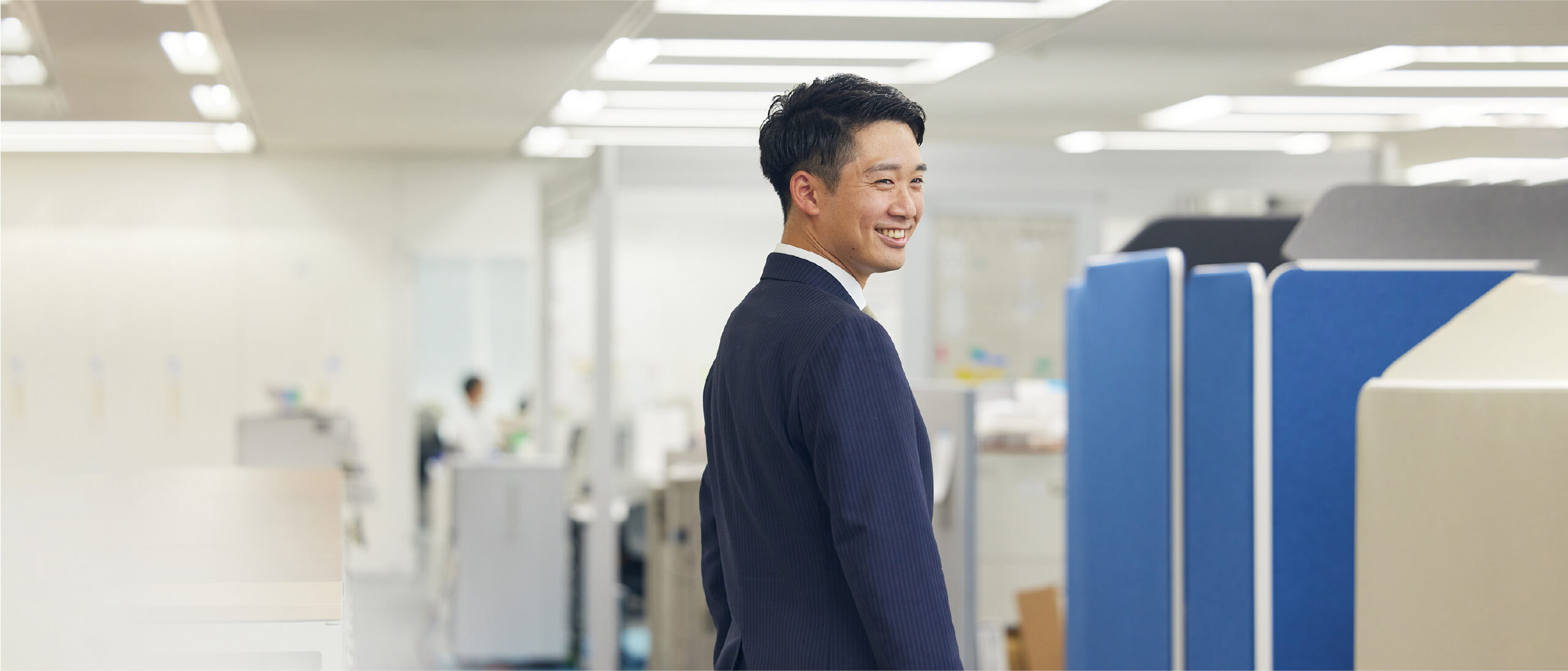 インタビュー社員写真