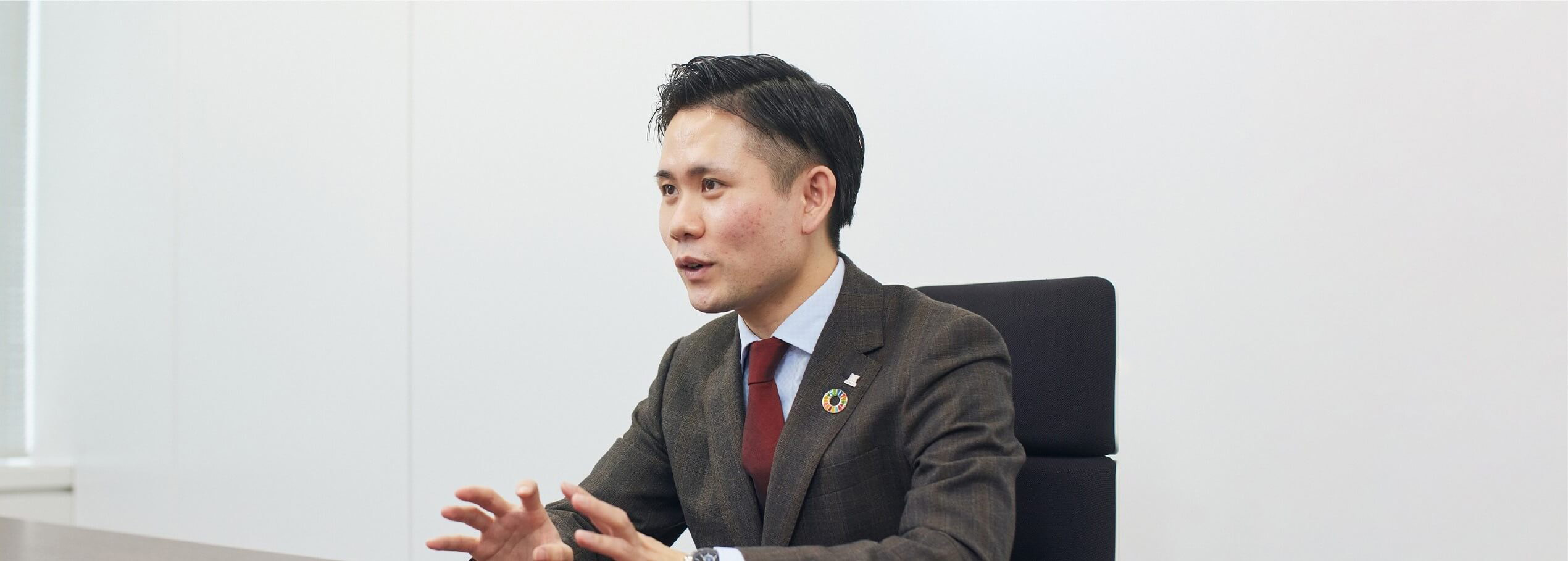 インタビュー社員写真