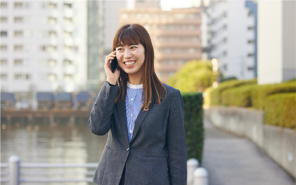 インタビュー社員写真