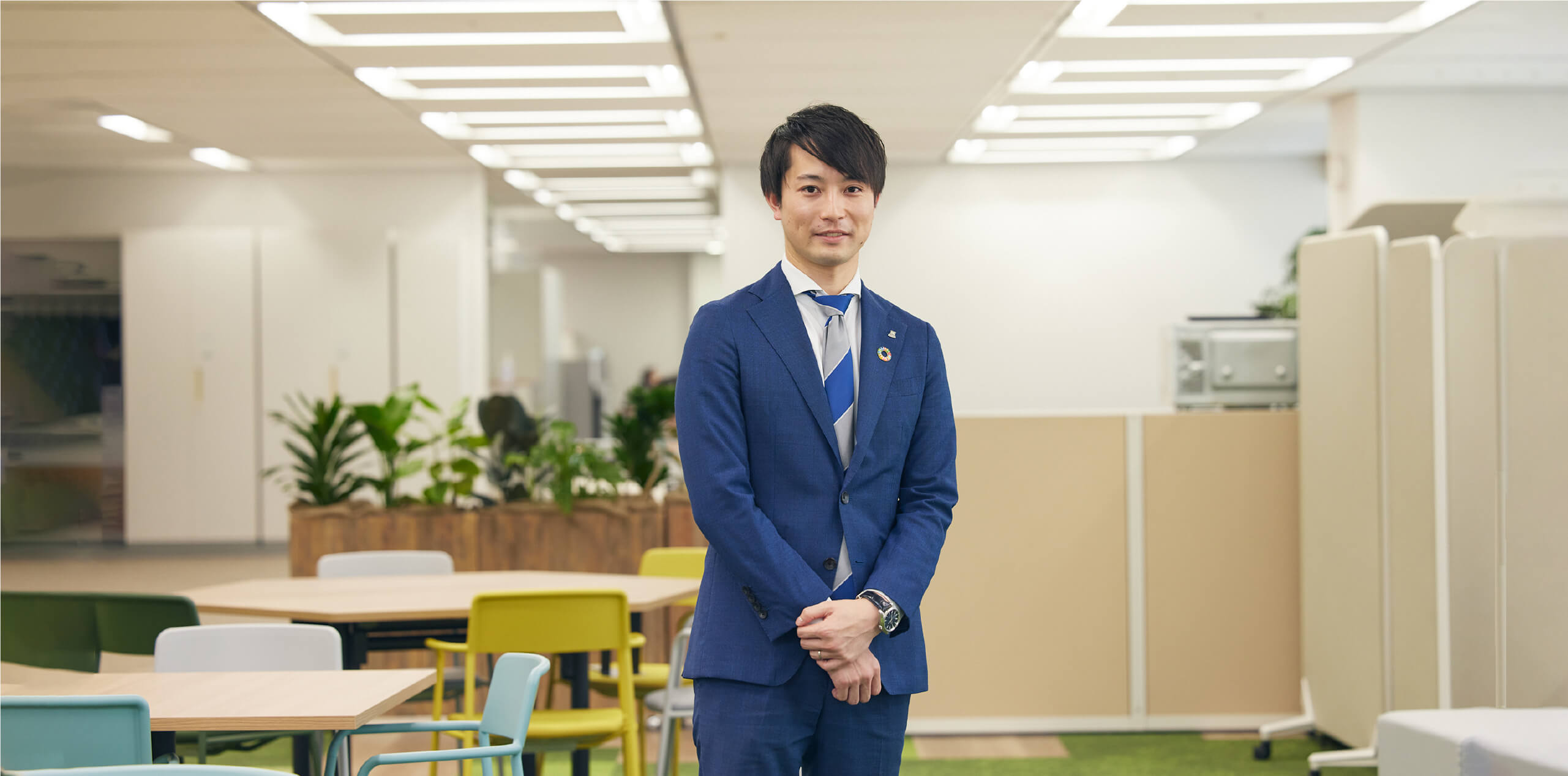 インタビュー社員写真